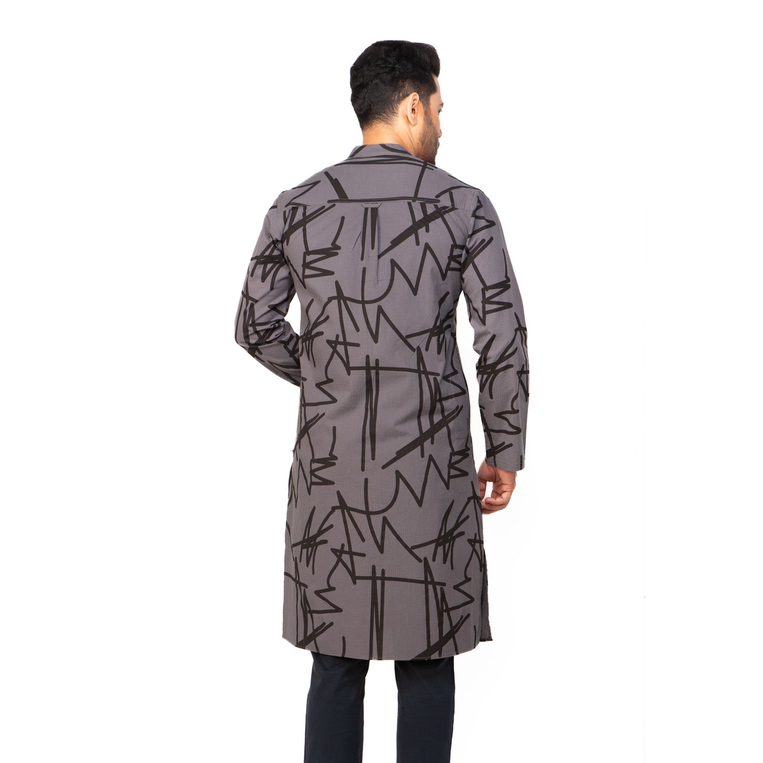 Panjabi: Trendy Fit_Print_259#4