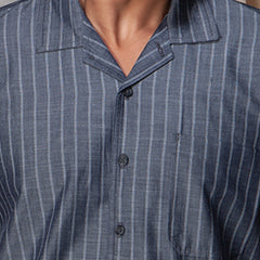 Cuban Collar Shirt_Regular Fit_105#1