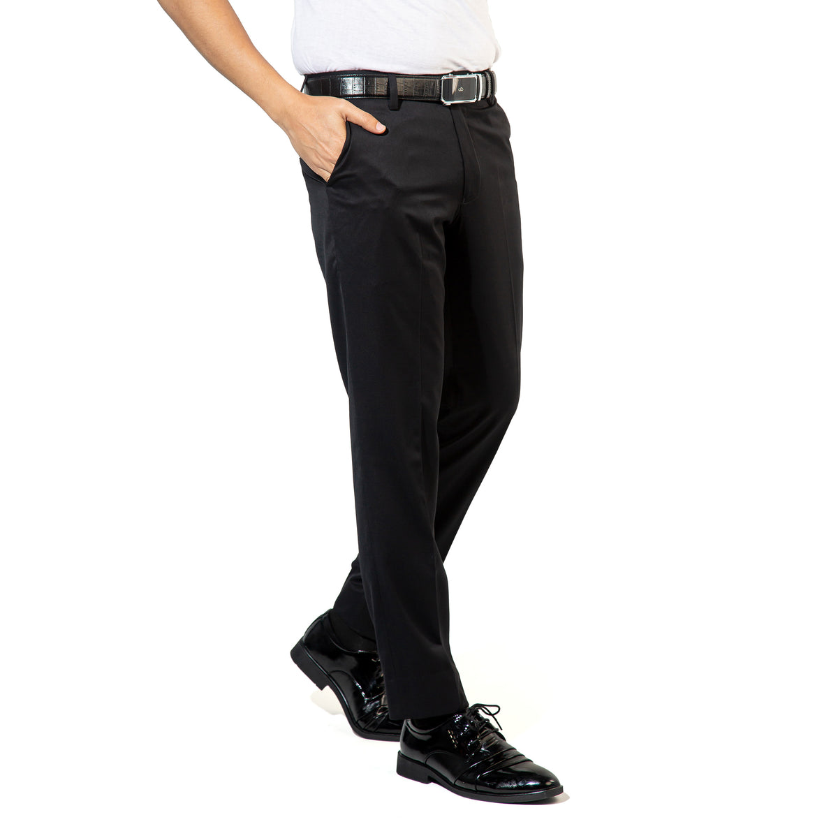 Pants:Formal_Semi Fit_Solid_141#1