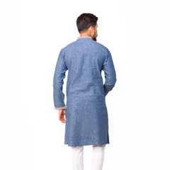 Panjabi:Semi Fit_ Solid-Slub _349#2
