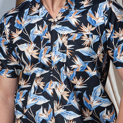 Cuban Collar Shirt_Regular Fit_101#3