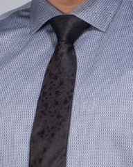 Blue Door Black Formal Shirt - Regular Fit 313#3