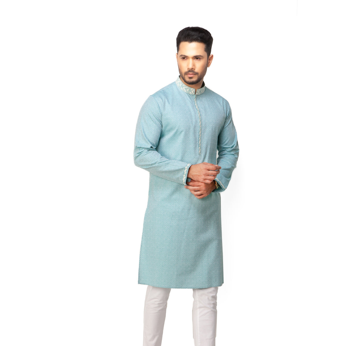 Panjabi:Semi Fit_Jacquard_346#3