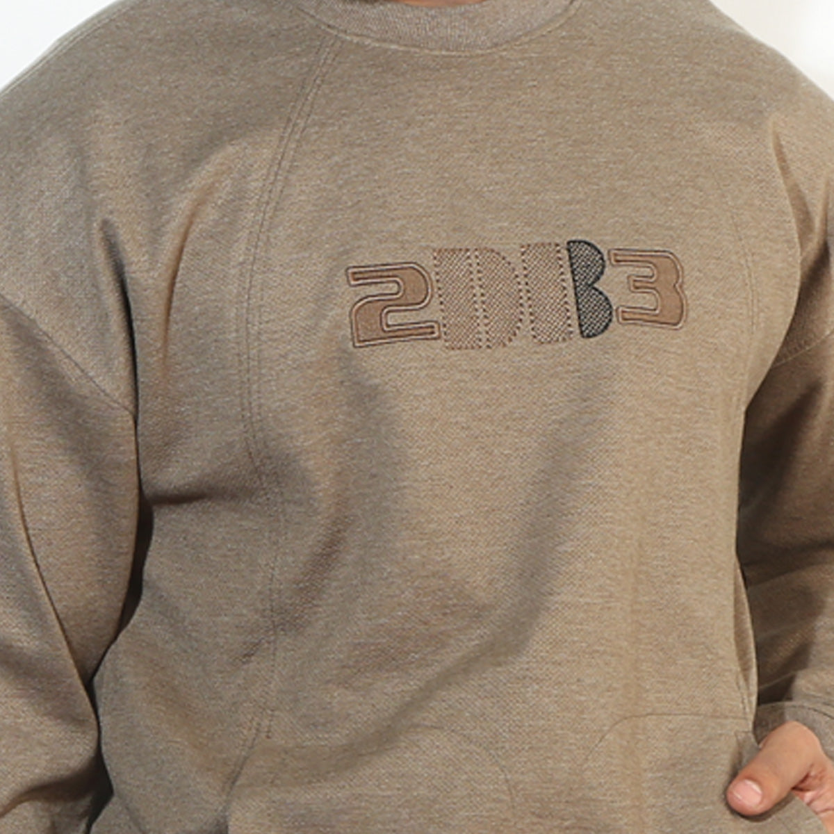 Sweatshirt: Semi Fit_Solid_102#4