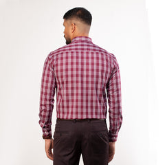 Shirt:Full Sleeve_Regular Fit_Check 364#1
