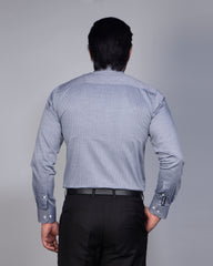 Blue Door Black Formal Shirt - Regular Fit 313#3