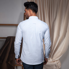 Shirt:Full Sleeve_Trendy Fit_ Solid_445#1