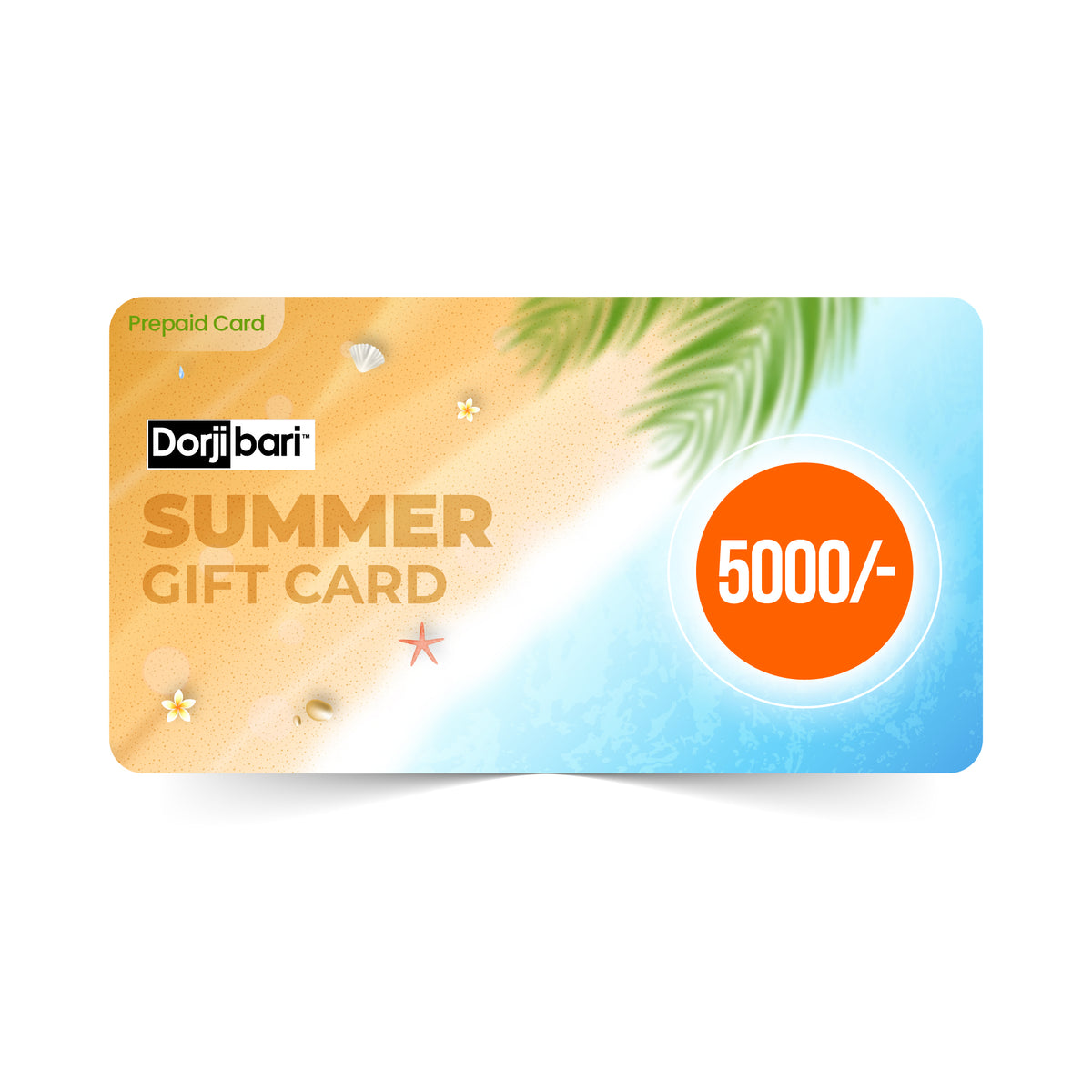 Summer Gift Card 5000TK