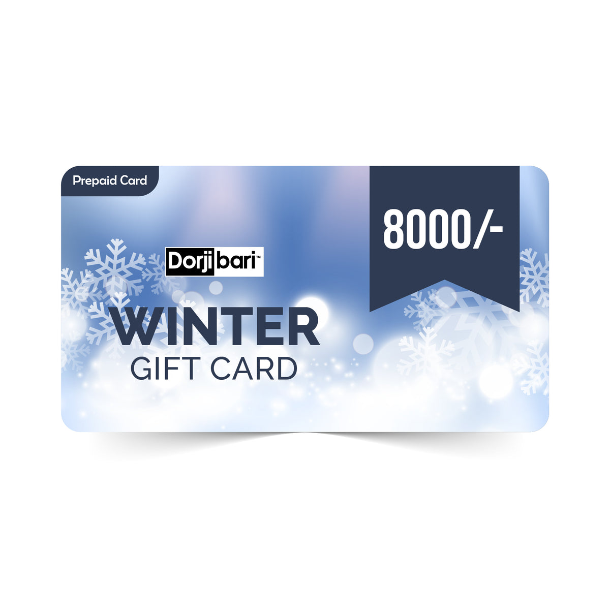 Winter Gift Card 8000TK