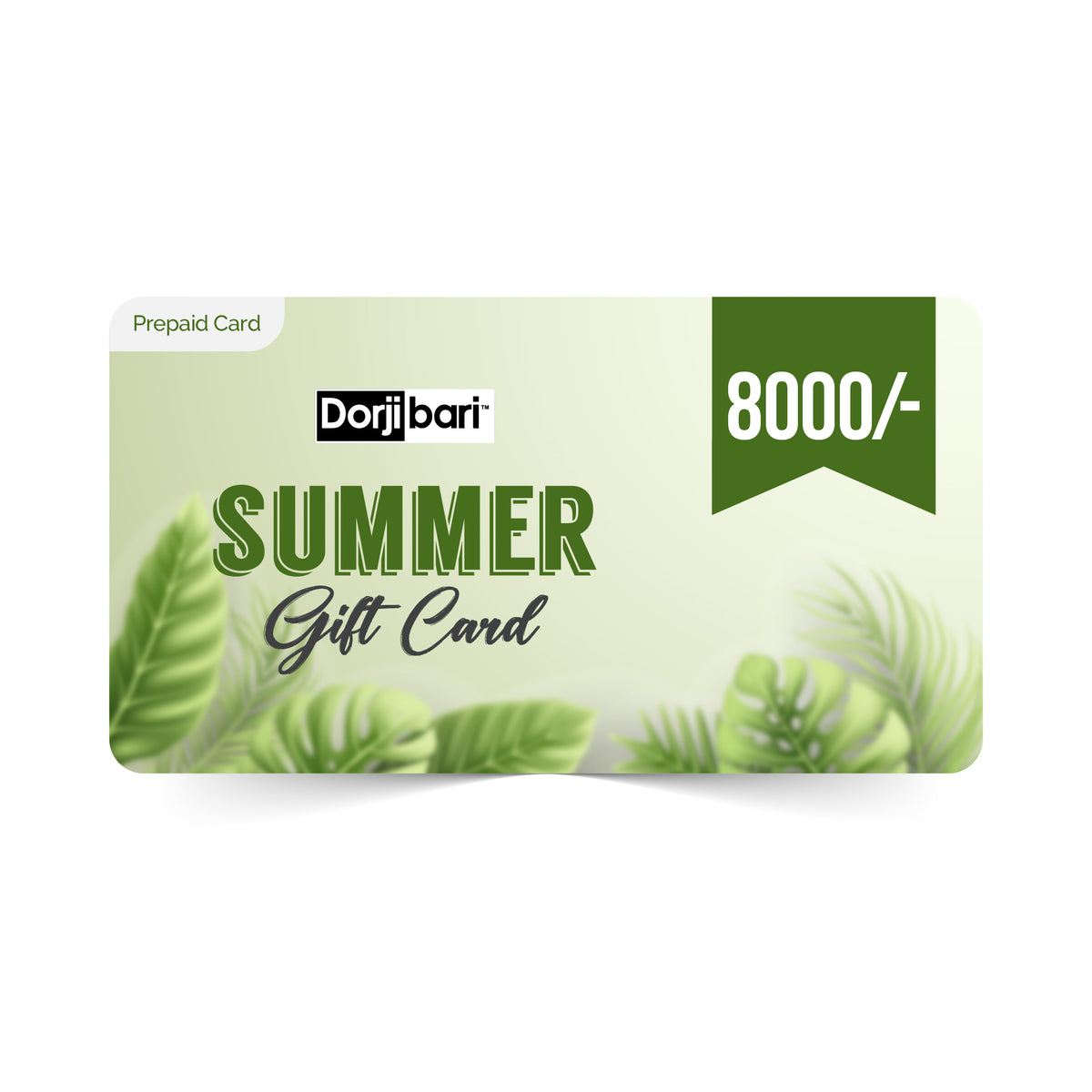Summer Gift Card 8000TK