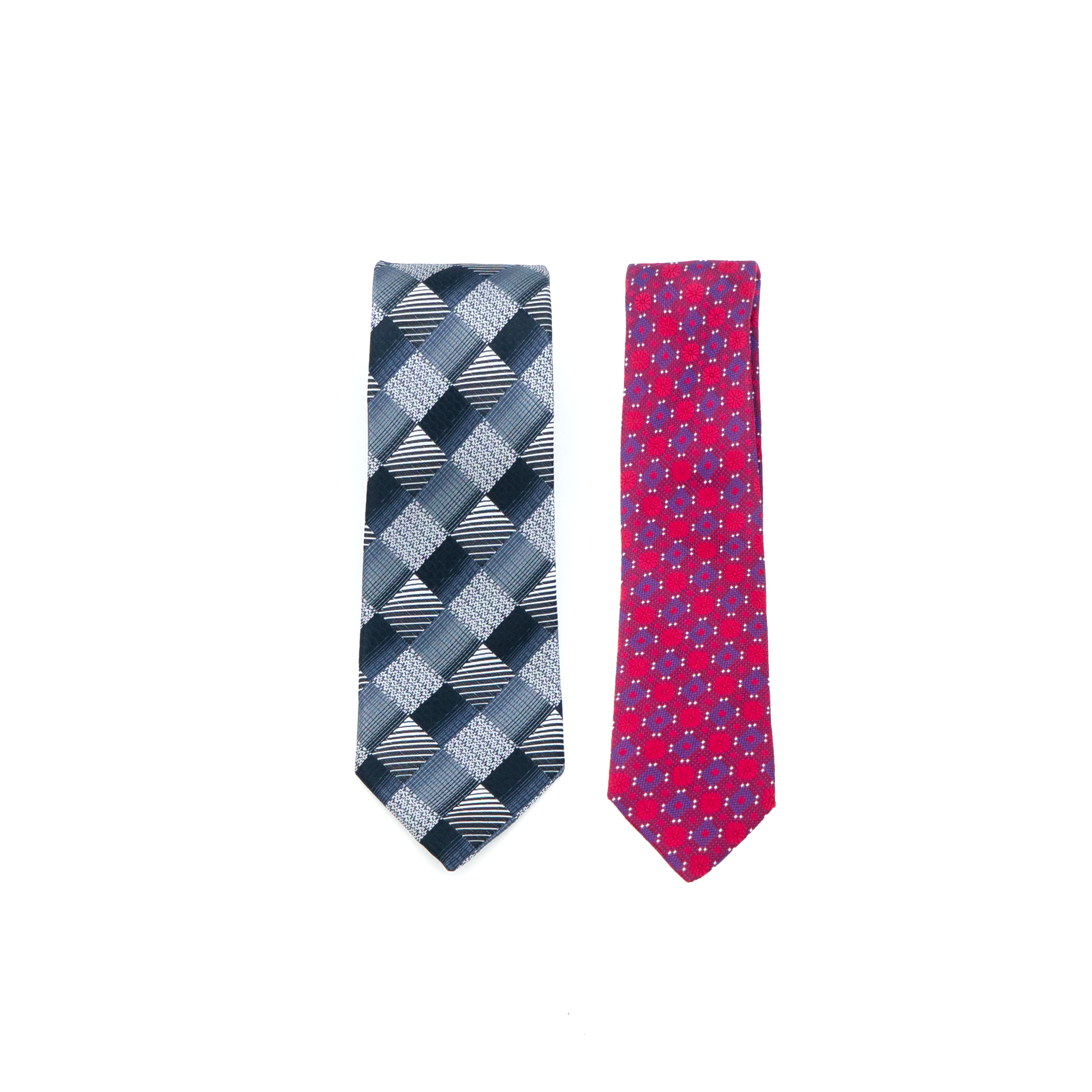 Tie: Semi Fit_Design_246#7 & 246#10 (1 Pair)