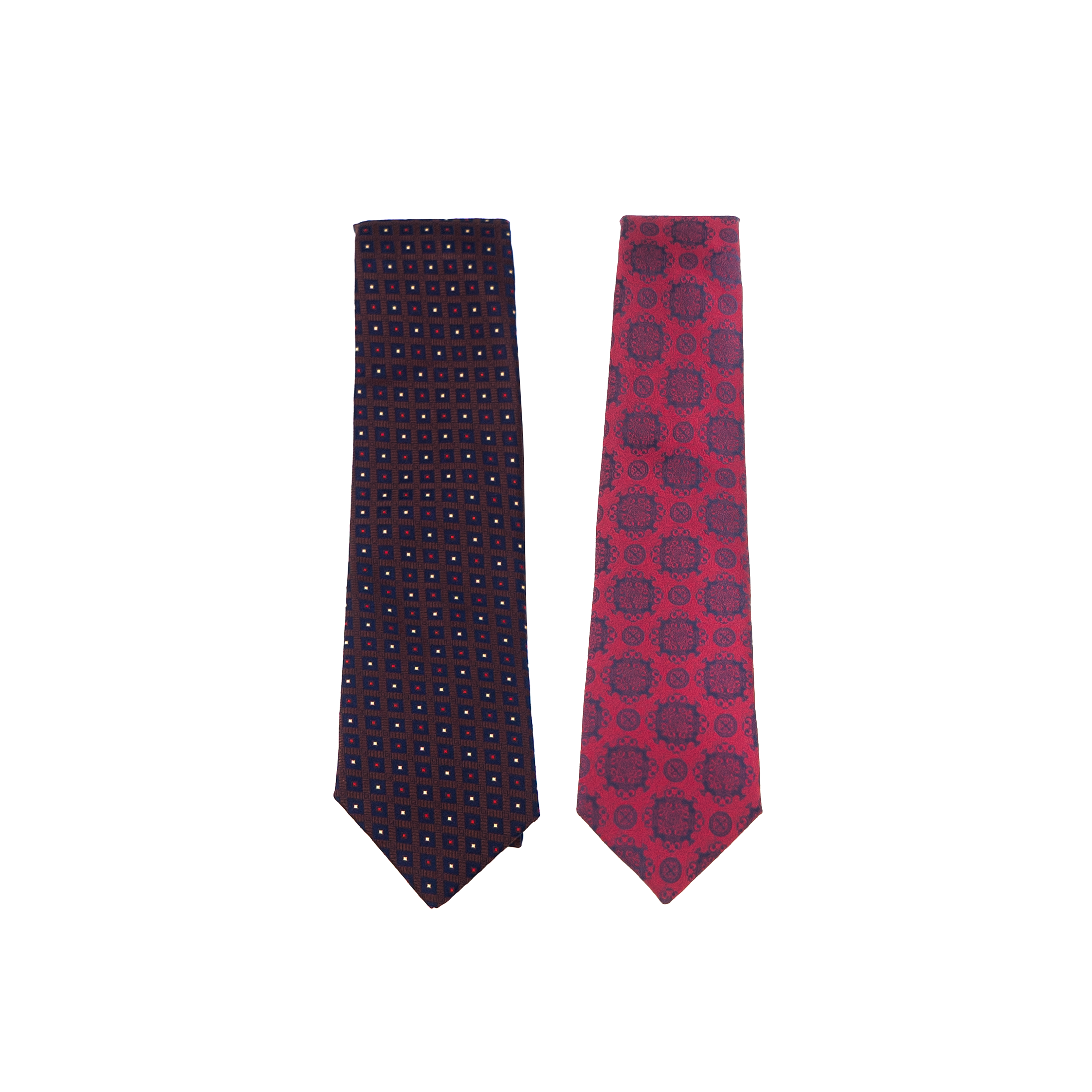 Tie: Semi Fit_Design_246#20 & 246#25 (1 Pair)