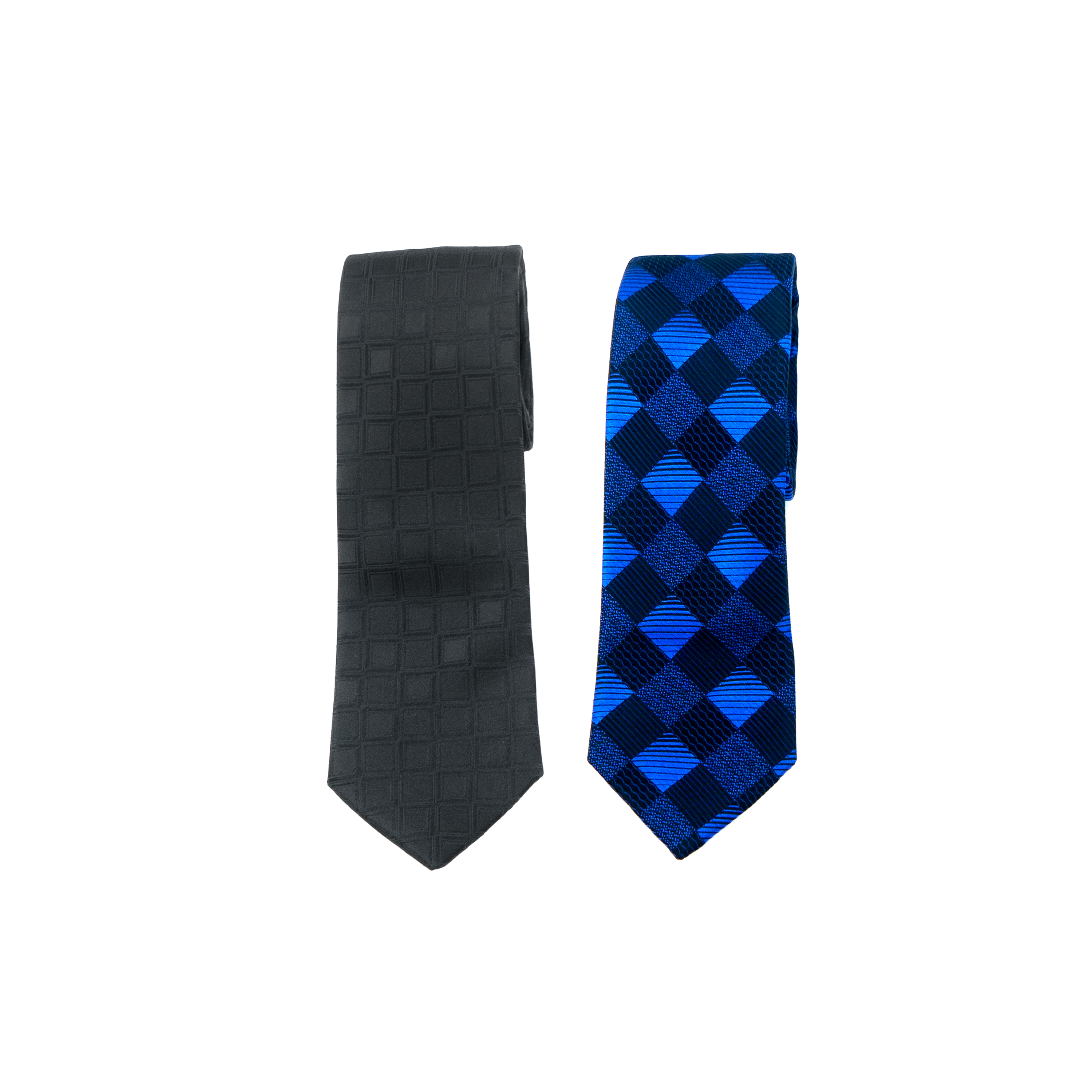 Tie: Semi Fit_Design_246#13 & 246#187 (1 Pair)