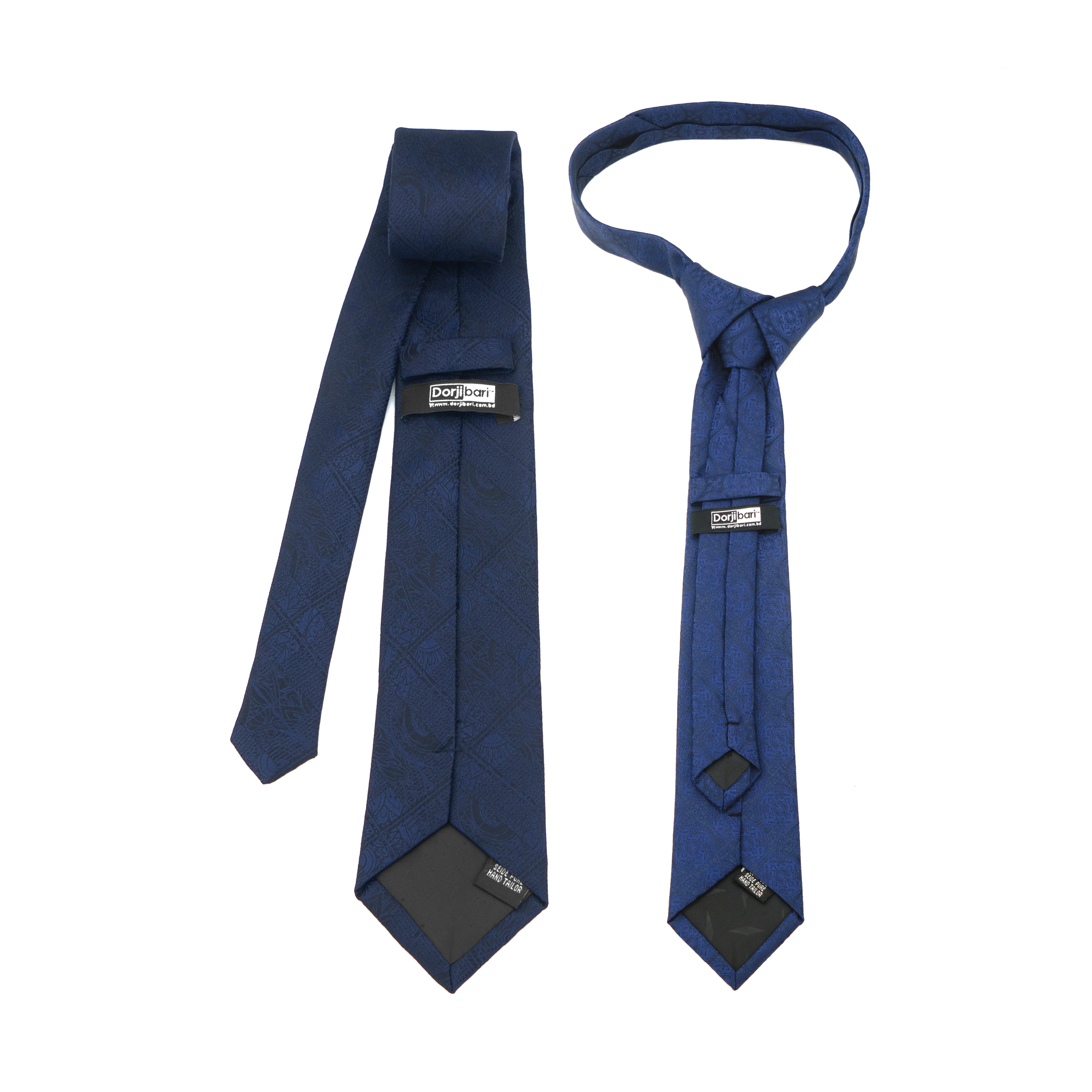 Tie: Semi Fit_Design_246#19 & 246#22 (1 Pair)