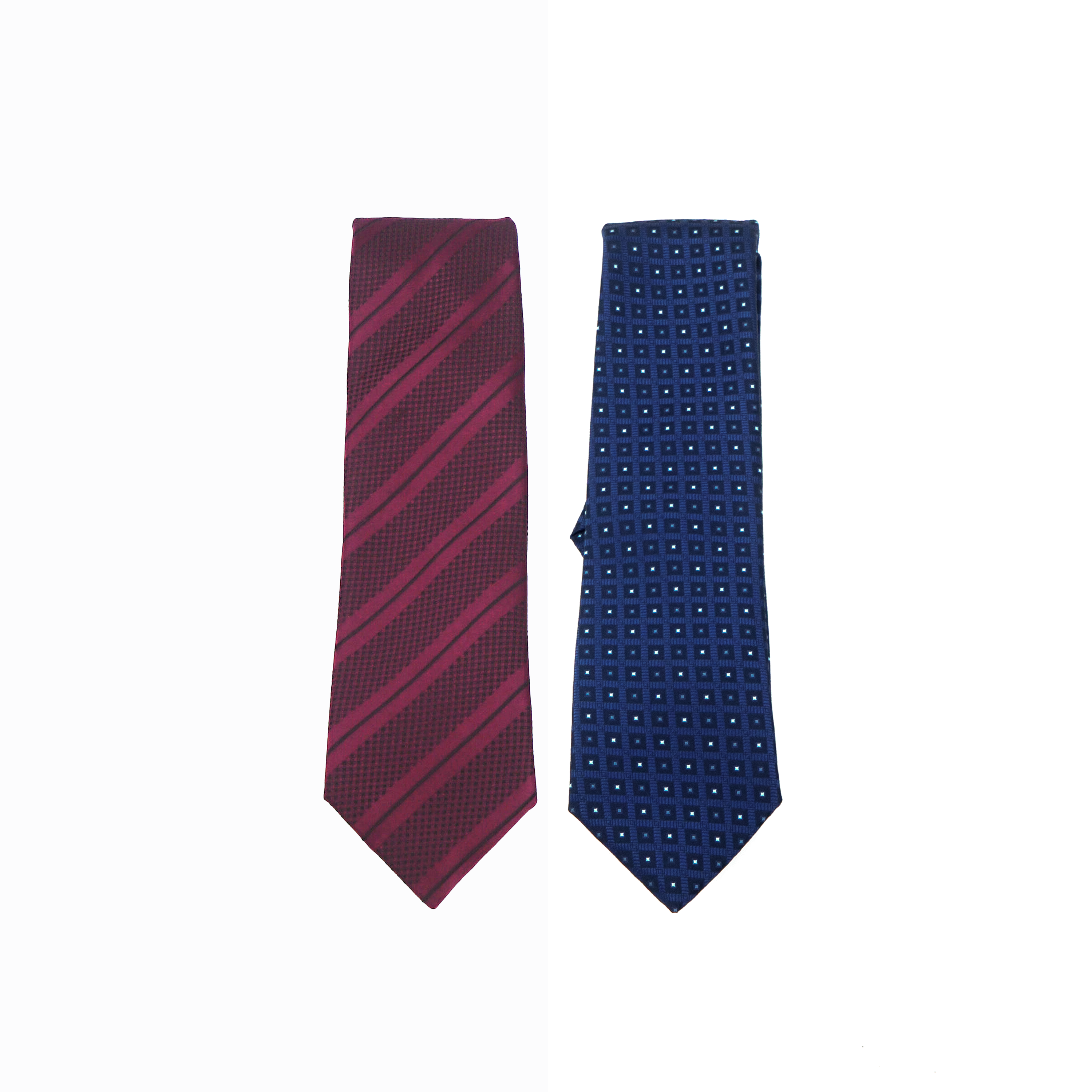 Tie: Semi Fit_Design_246#24 & 246#39 (1 Pair)