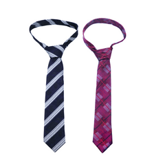 Tie: Semi Fit_Design_246#3 & 246#11 (1 Pair)