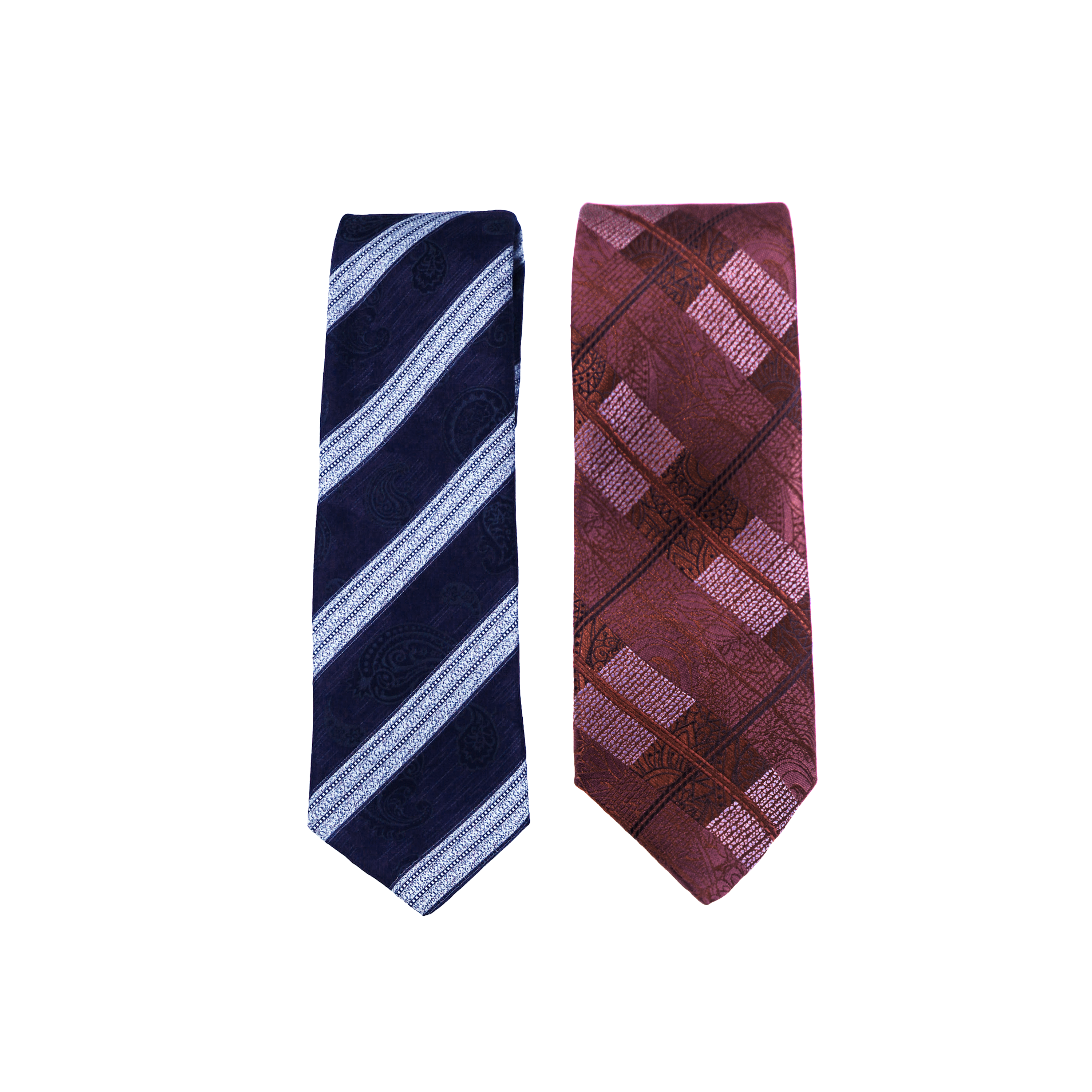 Tie: Semi Fit_Design_246#3 & 246#11 (1 Pair)