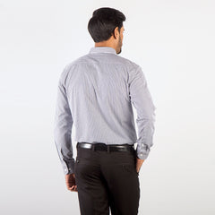 Shirt:Full Sleeve_Regular Fit_Stripe_314#1