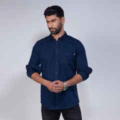 Casual Shirt:Full Sleeve_Trendy Fit_Solid_459#2