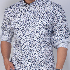 Casual Shirt:Full Sleeve_Trendy Fit_Print_464#2
