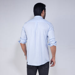 Casual Shirt:Full Sleeve_Trendy Fit_Solid_461#1