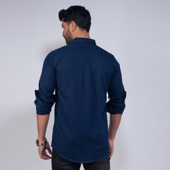 Casual Shirt:Full Sleeve_Trendy Fit_Solid_459#2