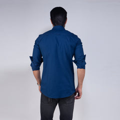 Casual Shirt:Full Sleeve_Trendy Fit_Solid_455#3