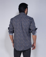 Men's Print Casual Shirt – Stretch Fabric 464#1