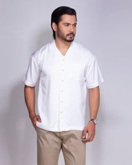 Men's Drop sholder Cuban Collar shirt by dorjibari