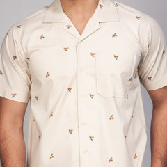 Cuban Collar Shirt_Regular Fit_108#1