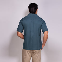 Cuban Collar Shirt_Drop Shoulder_106#2