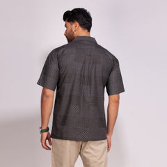 Cuban Collar Shirt_Drop Shoulder_104#2