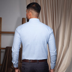 Shirt:Full Sleeve_Semi Fit_ Check_343#2