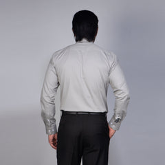 Shirt:Full Sleeve Blue Door_Regular Fit_Dobby_320#1