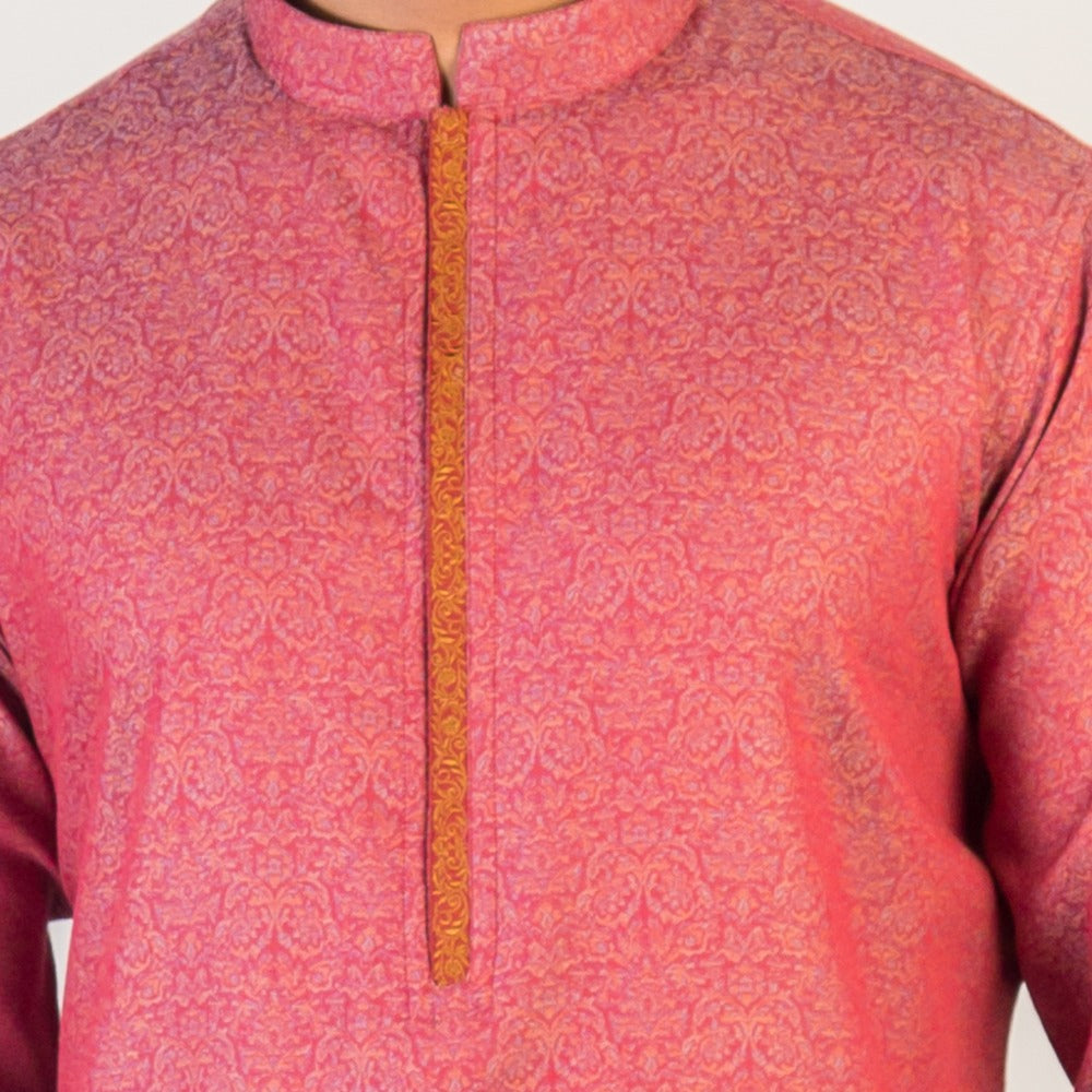 Panjabi:Semi Fit_Jacquard_312#1