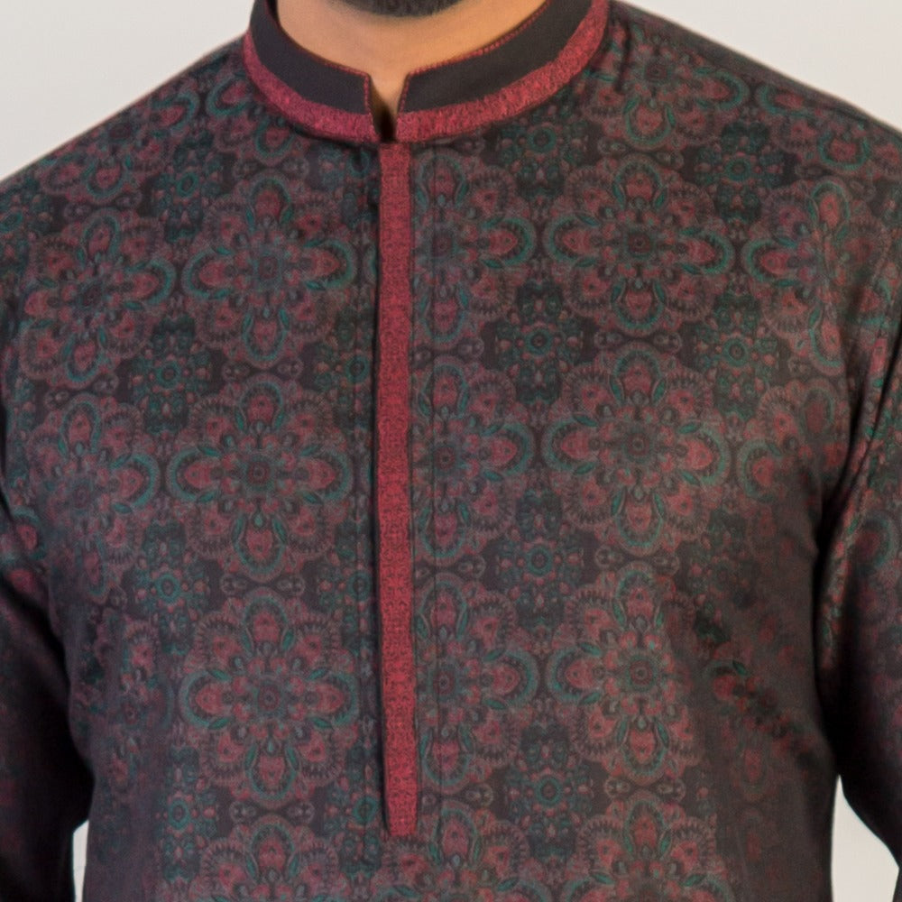 Panjabi:Semi Fit_Jacquard_313#1