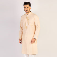 Panjabi:Semi Fit_Solid-Slub_321#2