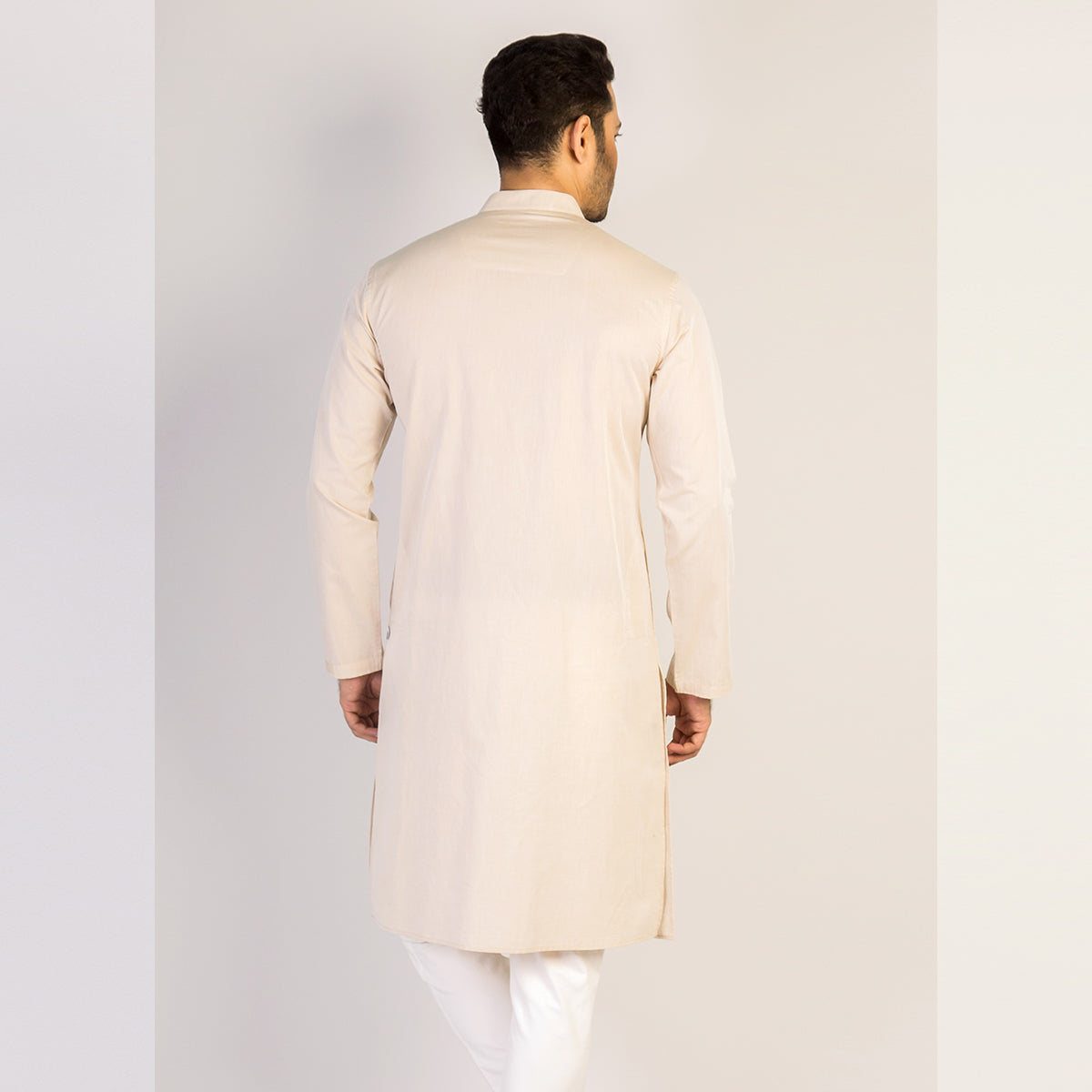 Panjabi:Semi Fit_Solid-Slub_321#3