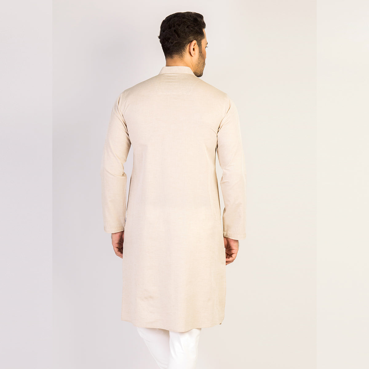 Panjabi:Semi Fit_Solid-Slub_322#3