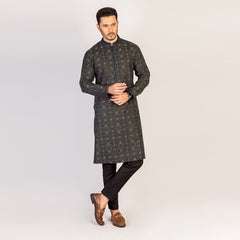 Panjabi:Semi Fit_ Jacquard_314#1