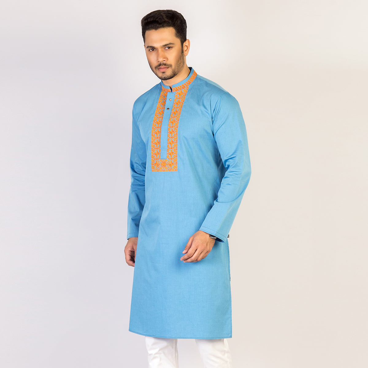 Panjabi:Semi Fit_Solid_318#1