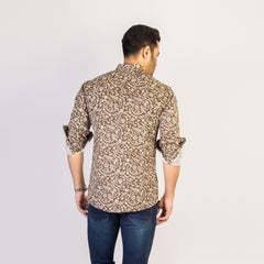 Shirt:Full Sleeve_Trendy Fit_Print_434#1