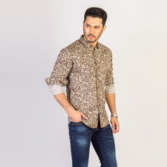 Shirt:Full Sleeve_Trendy Fit_Print_434#1