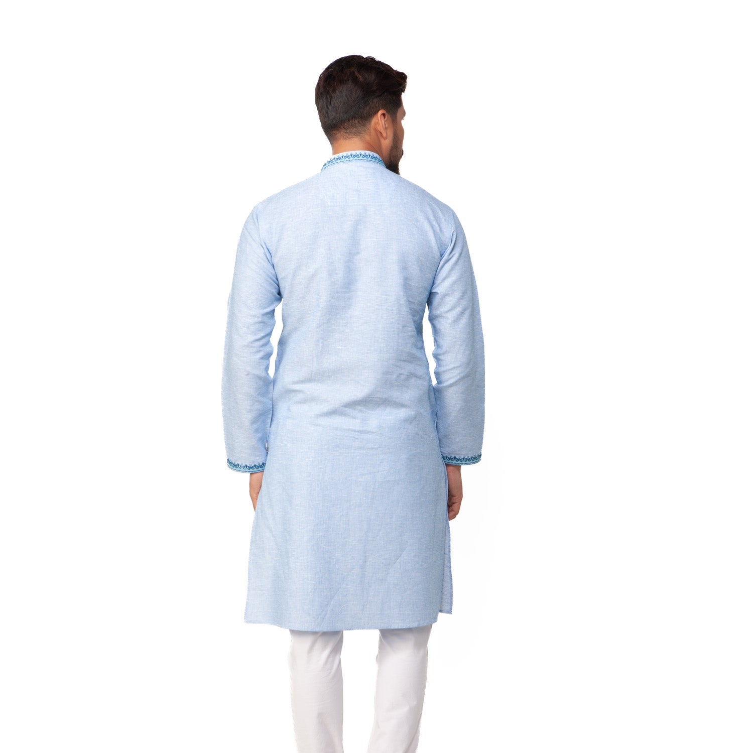 Panjabi:Semi Fit_Solid-Slub _349#3