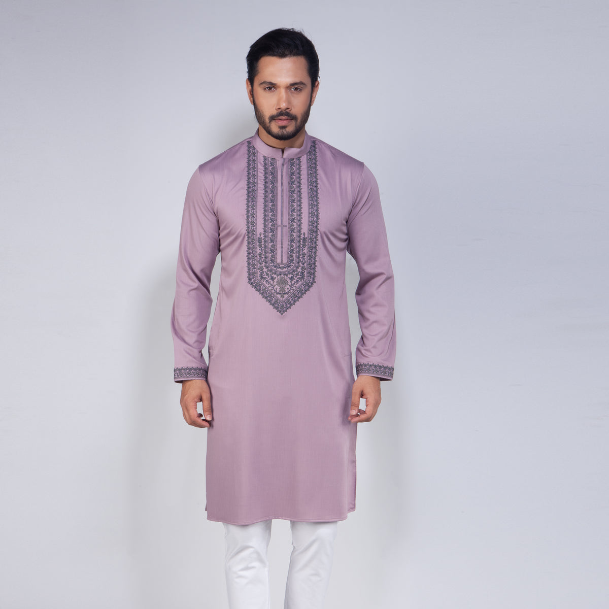 Panjabi:Semi Fit_Semi Fit_Solid_378#2