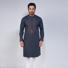 Panjabi:Semi Fit_Semi Fit_Solid_378#1