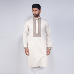 Panjabi:Semi Fit_Semi Fit_Solid-Slub_354#1