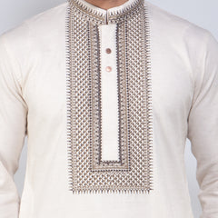 Panjabi:Semi Fit_Semi Fit_Solid-Slub_354#1