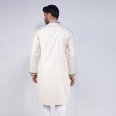 Panjabi:Semi Fit_Semi Fit_Solid-Slub_354#1