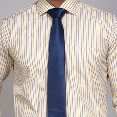 Shirt:Full Sleeve_Regular Fit_Stripe_380#1